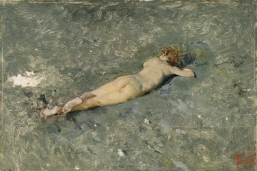 Nude on the Beach at Portici, 1874