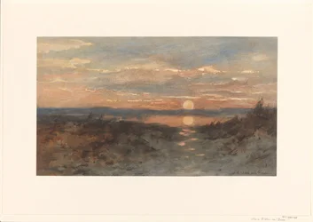Landscape with Sunset