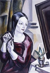 Woman before a Mirror, 1922