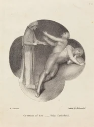 Creation of Eve, from Wells Cathedral
