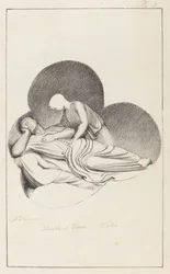 Death of Isaac, from Wells Cathedral