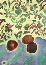 Still Life with Three Peaches