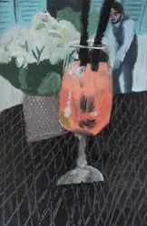 Still Life with Aperol in Rome