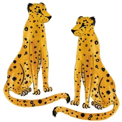 Leopard Pair, 2020
