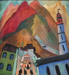 1924 Werefkin Procession at Ascona