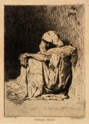 Seated Arab