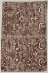 Two Joined Panels of "Fortuny Painted Velvet"