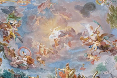 Camillus Breaking the Treaty with Brenno (detail)