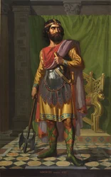 Portrait of Visigothic King Sisebuto