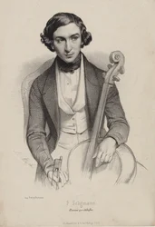Portrait of the Cellist and Composer Hippolyte Prosper Seligmann
