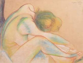 Nude Drying Herself
