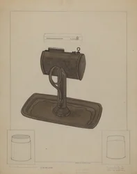 Lamp and Tallow Strainer
