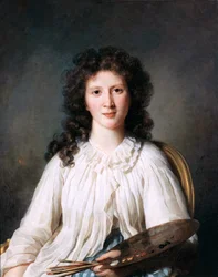 Portrait of Adélaïde Binard, wife of Alexandre Lenoir (1769-1832), painter