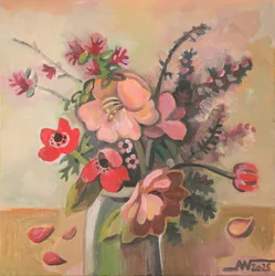 Vibrant Floral Still Life
