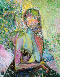 Colorful Garden Portrait