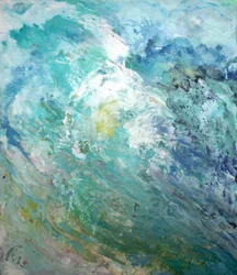 Vibrant Ocean Wave