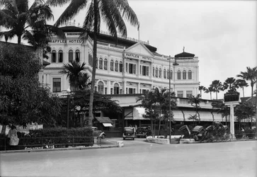 A View of the Raffles Hotel, Singapore