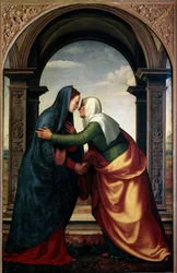 The Visitation of St. Elizabeth to the Virgin Mary