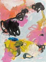 Joyful Abstract Bloom