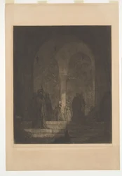Entrance Hall of a Mosque