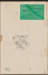Crouching Man with a Monkey