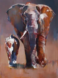 Mother and Calf