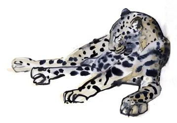 Recumbent (Arabian Leopard), 2008
