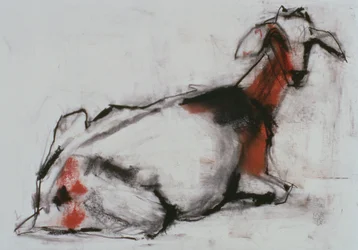 Seated Goat