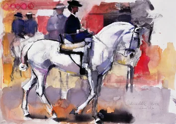 Side-saddle at the Feria de Sevilla, 1998