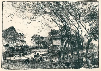 At the Back of the Farm, 19th century