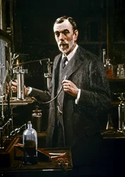 Sir William Ramsay in His Laboratory