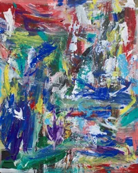 Vibrant Abstract Strokes