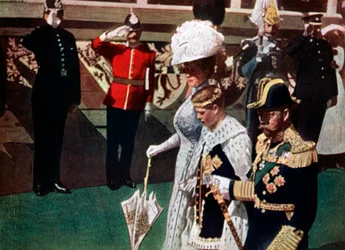 The investiture of the Prince of Wales, Carnarvon Castle
