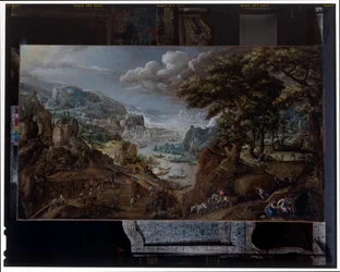 A Landscape with an Iron Foundry