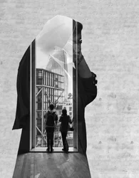 Urban Vision Double Exposure