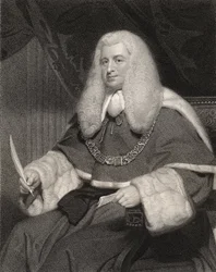 Lord Lloyd Kenyon, engraved by William Holl (1807-71) from 