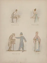 Page from the Humours of Cynicus