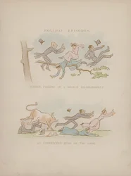 Page from the Humours of Cynicus