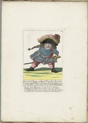 The French Dwarf Don Luis Champ-merdant, ca. 1710