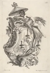 Sconce Representing Summer, from Wand-Leuchter die 4 Jahrseiten vorstellend