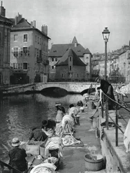 Thiou Canal, Annecy, France