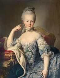 Archduchess Marie Antoinette Habsburg-Lotharingen, 1767-68