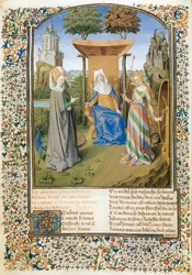 The Fight Between Virtue and Fortune, Poem by Martin Le Franc for Philippe Le Bon of Burgundy
