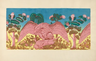 Bandbox Design Eagle and Rabbit