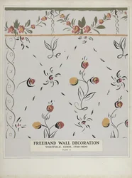 Hand Painted Wall Detail
