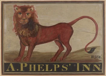 Red Lion Inn Sign, c. 1939