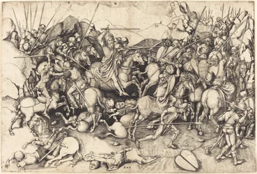 The Battle of Saint James at Clavijo