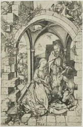The Nativity, from Life of the Virgin