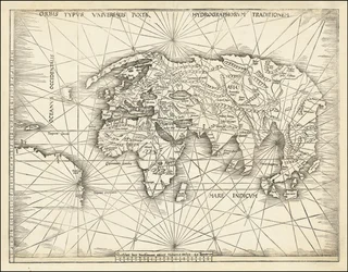 1513 Map - Orbis Typus Universalis