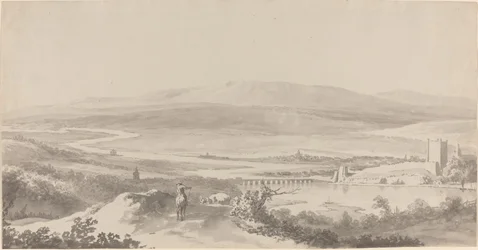 Panorama of the Danube near Grinzing